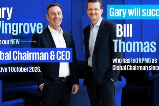 Ο Gary Wingrove νέος Global Chairman και CEO της KPMG International